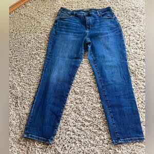 Kut from the Kloth Dark Blue Straight Leg Jeans